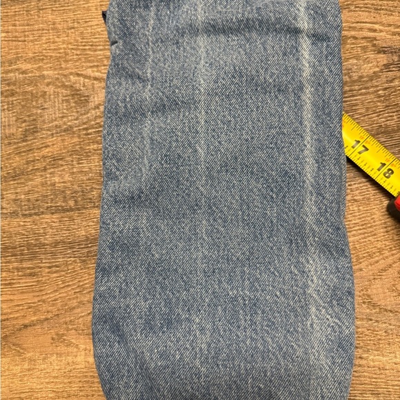 Upcycled Levi’s mini back pocket tote great vintage condition flannel lined - Picture 11 of 14